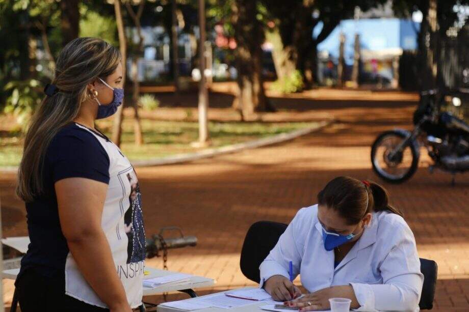 Dá tempo: Trailer de vacinação contra gripe e sarampo fica na praça Ary Coelho até esta sexta