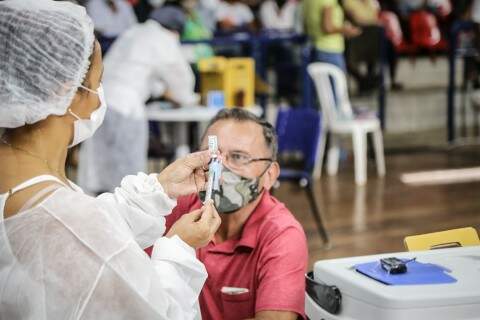 Mais de 180 mil pessoas já foram vacinadas contra Covid-19 em Campo Grande