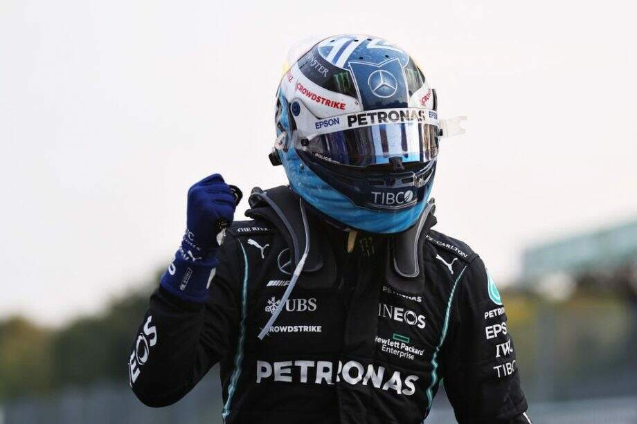 Bottas surpreende Hamilton e Verstappen e fatura pole da ‘sprint race’ na Itália