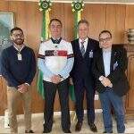 Presidentes de Fla e Vasco se reúnem com Bolsonaro para discutir volta do futebol