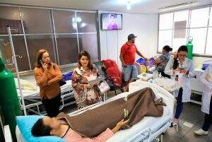 Defensoria visitou hospital no último domingo. (Foto: Defensoria Pública de MS)