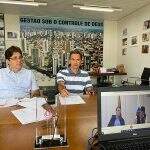 Por vídeoconferência, prefeito discute medidas contra coronavírus com Mandetta e Bolsonaro