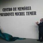 Michel Temer inaugura Centro de Memória em sua homenagem