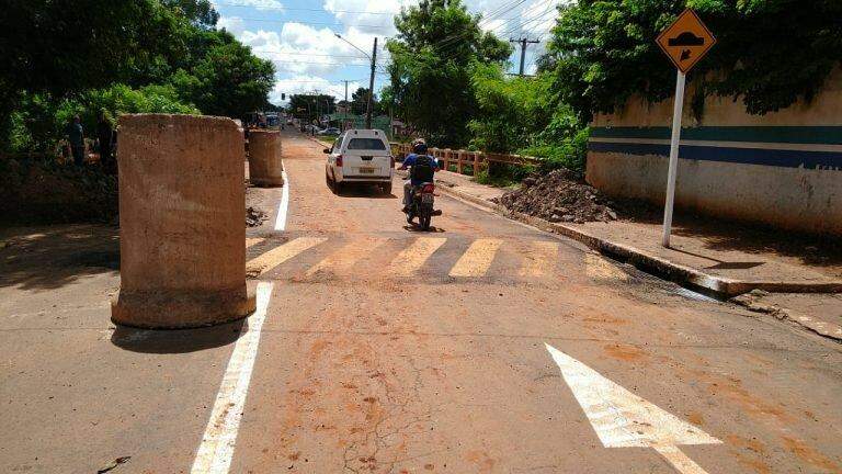 Trânsito na Panambi Vera é liberado parcialmente após recuperação de estragos