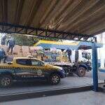 Polícia apreende carreta com mais de 10 toneladas de maconha na MS-040