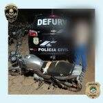 Pedreiro tem moto furtada enquanto trabalhava em condomínio de Campo Grande
