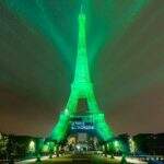 Torre Eiffel foi iluminada com hidrogênio renovável