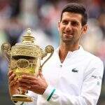 Novak Djokovic, vencedor de Wimbledon em 2021