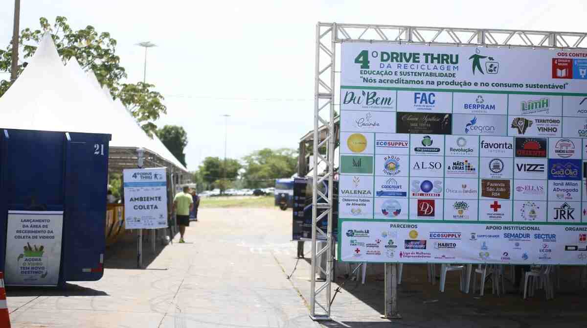 4º Drive-Thru da Reciclagem é realizado nos altos da Afonso Pena