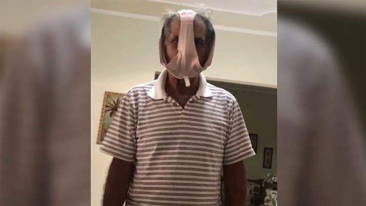 Secretário de Coxim que ironizou uso de máscara com calcinha no rosto pede afastamento