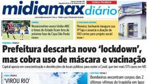 Versão impressa do Jornal Midiamax é distribuída gratuitamente nos terminais de ônibus e em 40 pontos da periferia