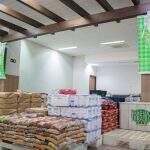 Campanha de shopping arrecada cerca de 9 toneladas de alimentos para doação em Campo Grande
