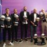 Com cinco jogadores, campeão Atlético-MG domina ‘esvaziado’ Prêmio Brasileirão