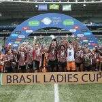 São Paulo vence clássico contra Santos e conquista título da Ladies Cup