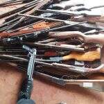 Polícia encontra 31 armas de fogo em residência de Coxim