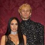 Machine Gun Kelly e Megan Fox agitam o tapete vermelho no desfile de moda após o noivado