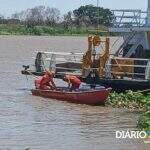 Bombeiros fazem buscas para encontrar homem que desapareceu no Rio Paraguai