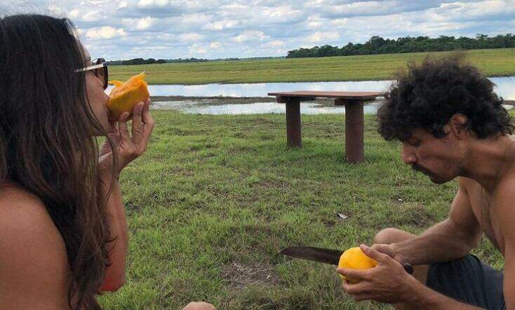 Registro publicado por Guito chupando manga nesta quarta não é recente