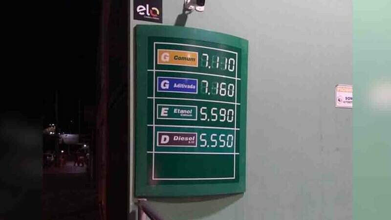 Gasolina pode ser encontrada a mais de R$ 7 em alguns municípios