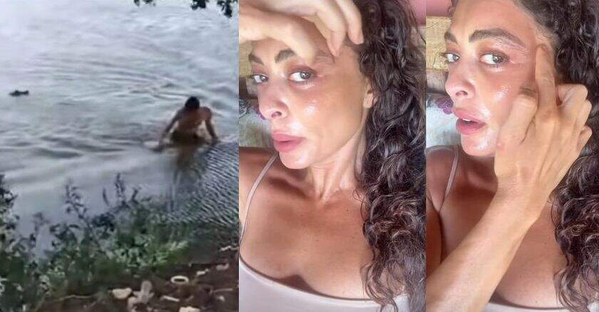 Lago do amor foi palco de ataque a banhista e virou meme em MS; pegando onda na brincadeira