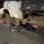 Com 14 toneladas, caminhão perdeu freio antes de matar motociclista em Campo Grande