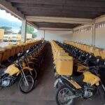 Leilão dos Correios vai vender 90 motos das ‘amarelinhas’ usadas em MS por R$ 2 mil cada