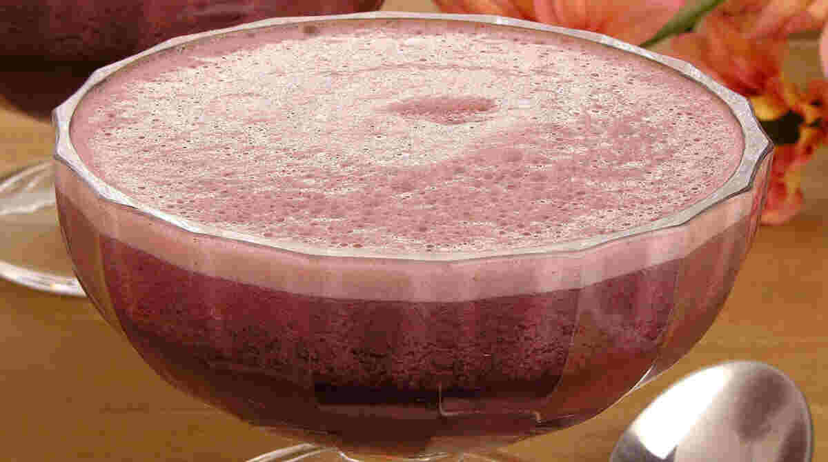 Mousse de açaí