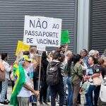 Grupo tenta invadir Assembleia do Rio em protesto contra passaporte da vacina