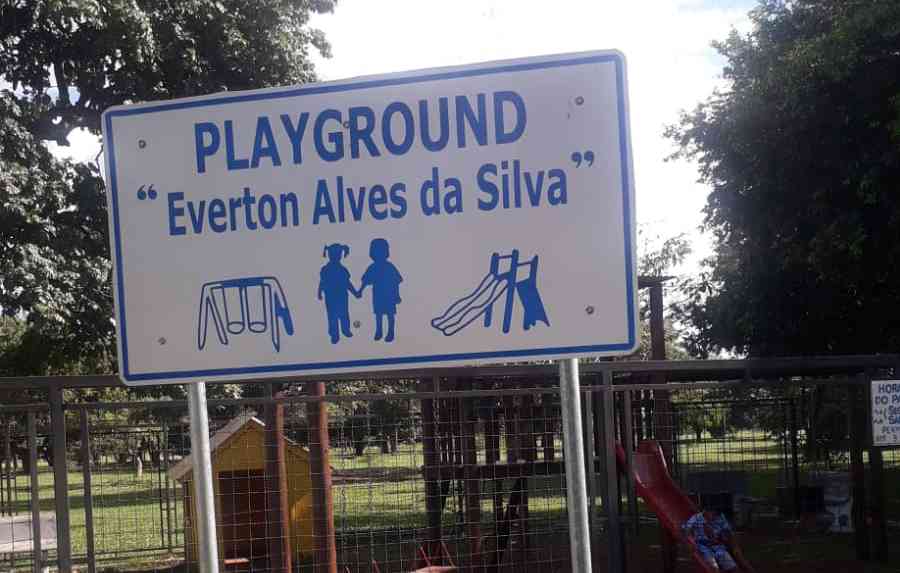 Playground leva nome do guarda em homenagem