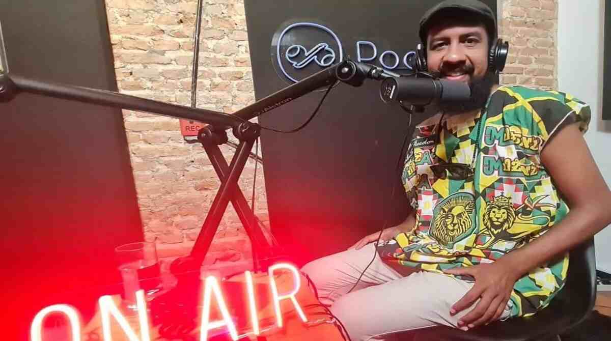 Guilherme comemora estreia do Podcast Afroturismo