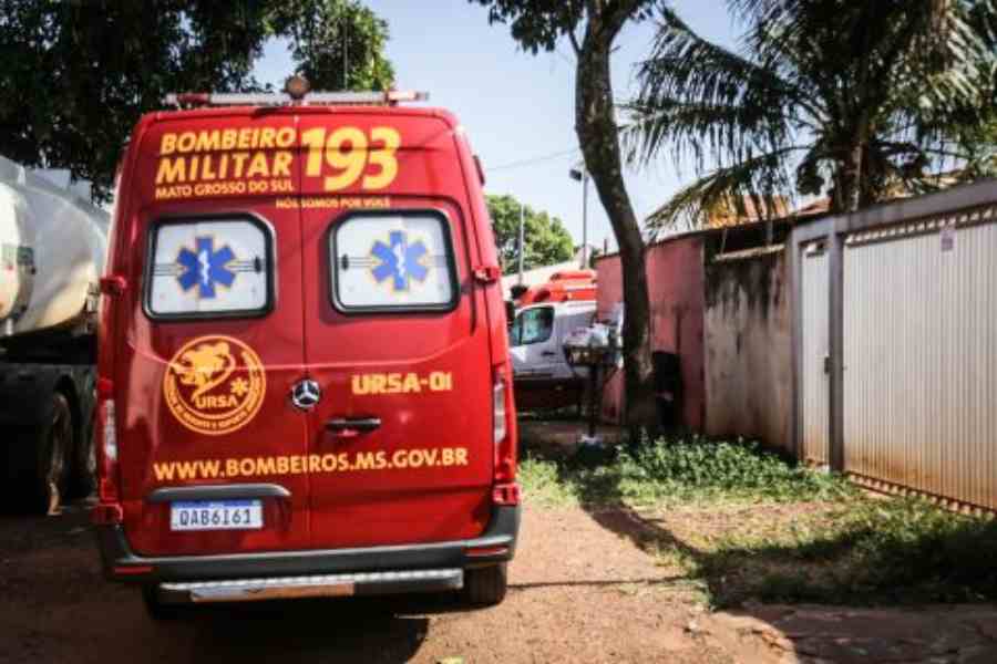 Paciente foi transportada para o Hospital Regional