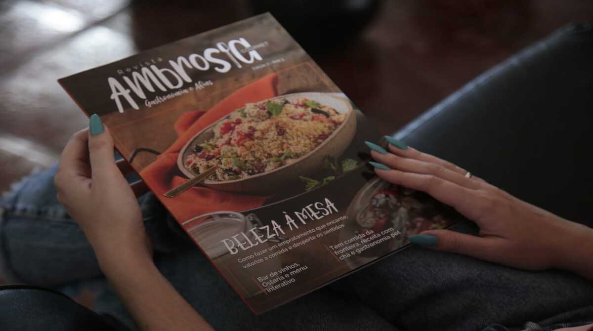 Revista Ambrosia Gourmet volta a publicar em Mato Grosso do Sul