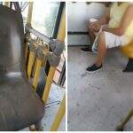 VÍDEO mostra ônibus da linha 408 com sujeira e passageiros reclamam: ‘Está horrível’