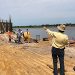 Em Porto Murtinho, obras na orla do rio Paraguai devem ser entregues em seis meses