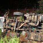 Boliviano de 18 anos é a quarta vítima identificada de acidente entre caminhão e ônibus na MS-040
