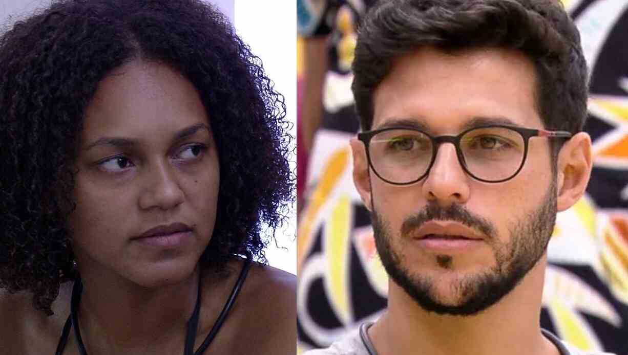 Jessilane e Rodrigo na 22ª temporada do Big Brother Brasil