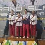 Delegação de MS retorna do Ceará com três medalhas do Grand Slam de Taekwondo