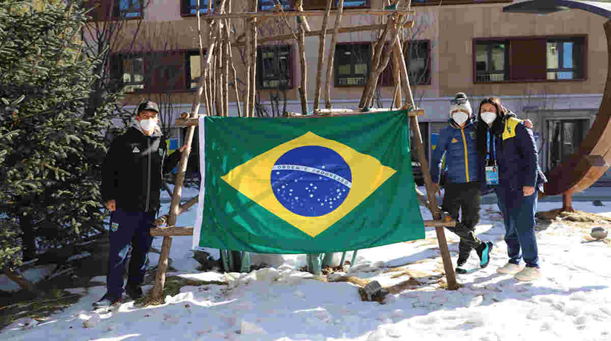 Atletas brasileiros mostram seus rituais antes das competições em Pequim-2022