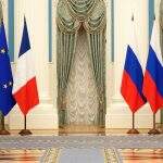 Macron pede calma para resolução de crise na Ucrânia