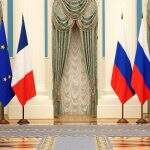 Em telefonema a Macron, Putin não indica preparar invasão à Ucrânia