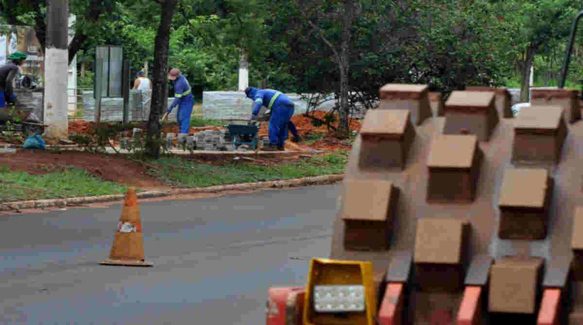 Obras no Parque dos Poderes devem acabar em maio