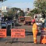 Ruas de Campo Grande ficam interditadas com obras a partir de segunda; veja quais