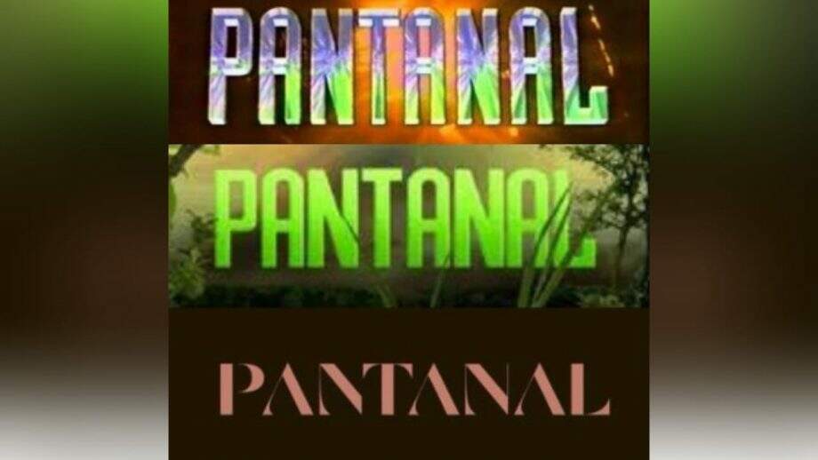 Logotipos de "Pantanal" na versão original