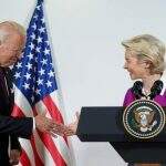 Biden e von der Leyen reafirmam compromisso para garantir oferta de gás à Europa