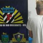 Jovem é preso flagrado com drogas no município de Rio Brilhante