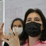 ‘Não sou candidata a vice’, declara Simone Tebet em agenda em Campo Grande