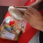 Polícia encontra maconha em pacotes de arroz e trigo escondidos em cesta básica em MS