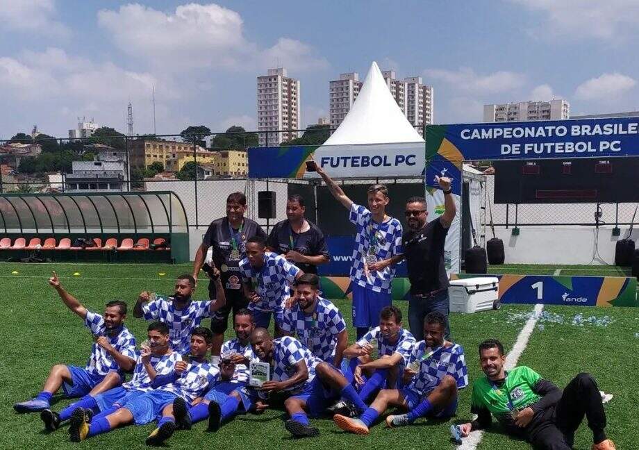 Futebol Paralímpico: Caira-MS vence o Vasco nos pênaltis e é Campeão Brasileiro de Futebol PC