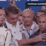 Vídeo: Bolsonaro se irrita e dá um ‘chega pra lá’ em intérprete de libras em evento do PL