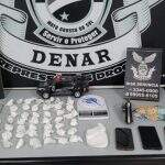 Traficante é preso com 47 papelotes de cocaína e arma de fogo na Vila Nasser